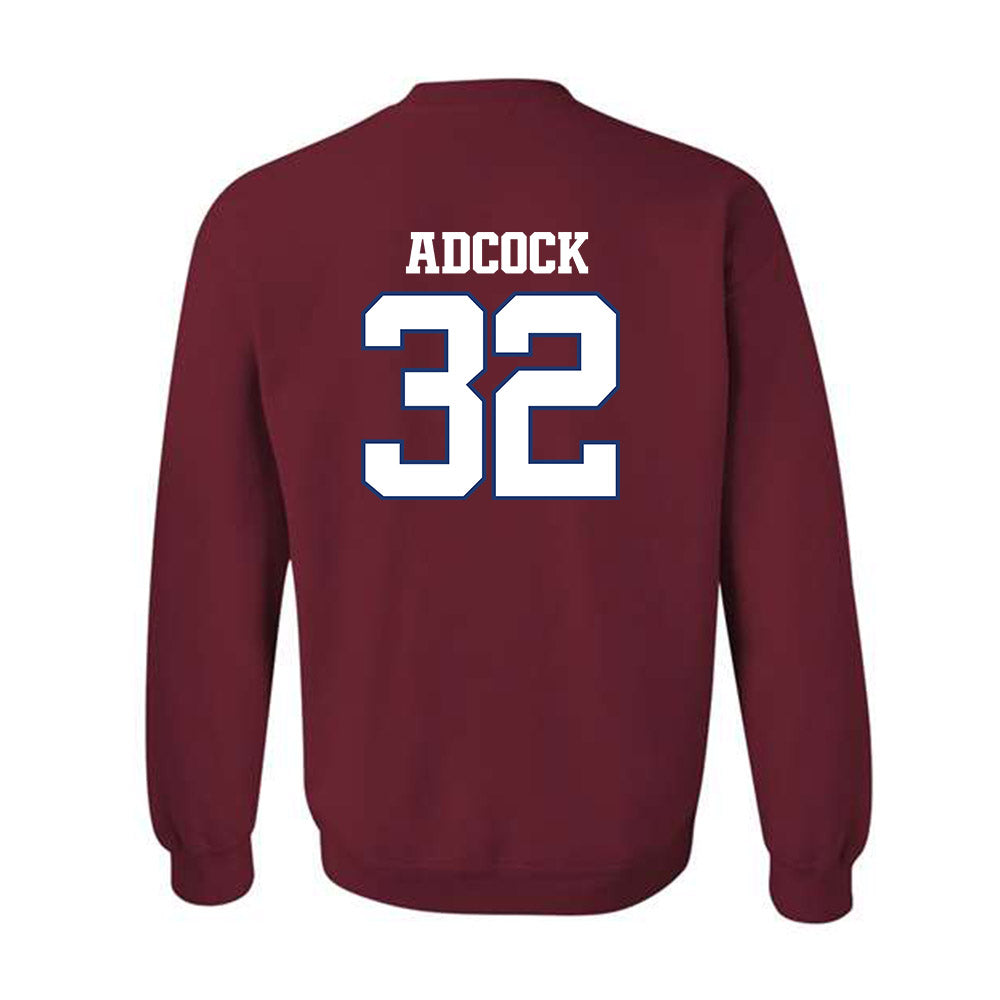 Arkansas - NCAA Football : Matt Adcock - Classic Shersey Crewneck Sweatshirt-1
