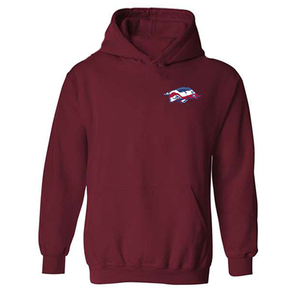 Arkansas - NCAA Football : J’Lynn Allen - Classic Shersey Hooded Sweatshirt-0