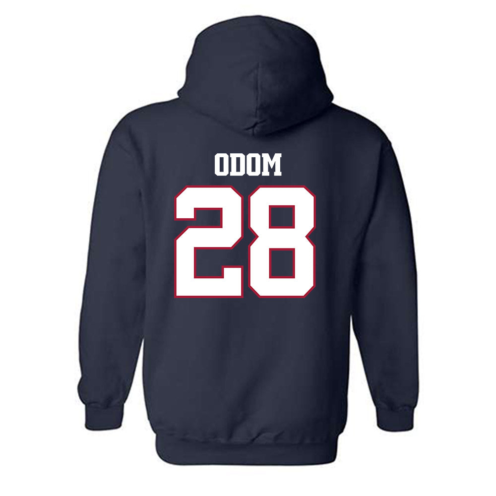 Arkansas - NCAA Football : Trajen Odom - Classic Shersey Hooded Sweatshirt-1