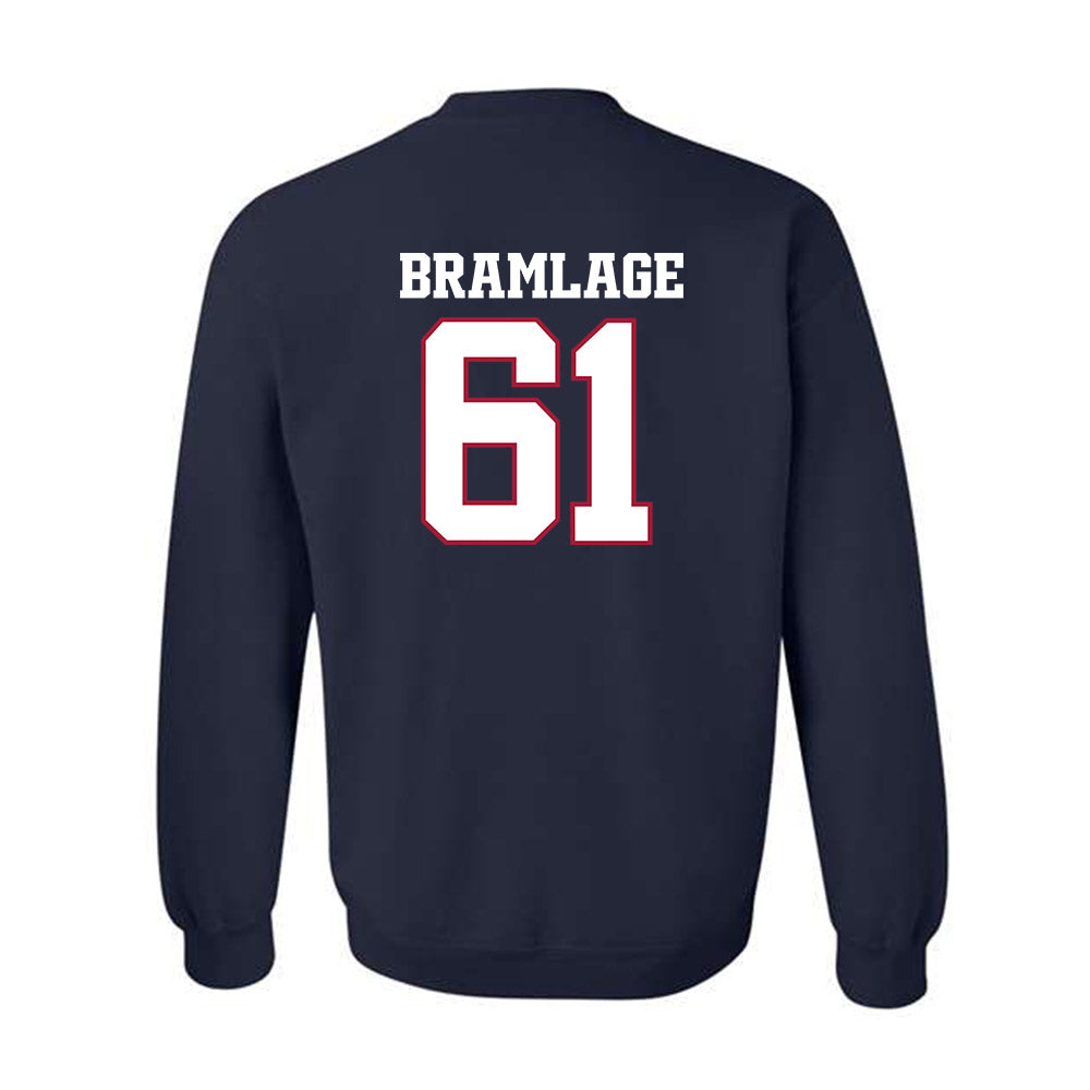 Arkansas - NCAA Football : Kaden Bramlage - Classic Shersey Crewneck Sweatshirt-1