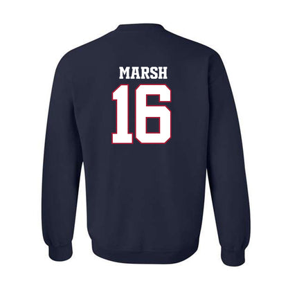 Arkansas - NCAA Football : Kourtlan Marsh - Classic Shersey Crewneck Sweatshirt-1
