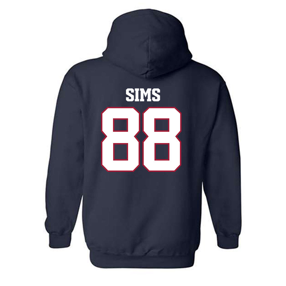 Arkansas - NCAA Football : Xadavien Sims - Classic Shersey Hooded Sweatshirt-1