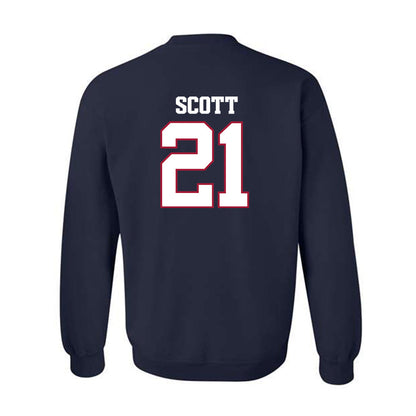 Arkansas - NCAA Football : Tyler Scott - Classic Shersey Crewneck Sweatshirt-1
