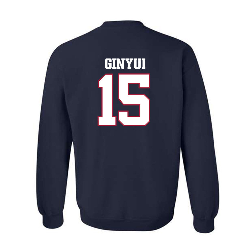 Arkansas - NCAA Football : Nsongbeh Ginyui - Classic Shersey Crewneck Sweatshirt-1