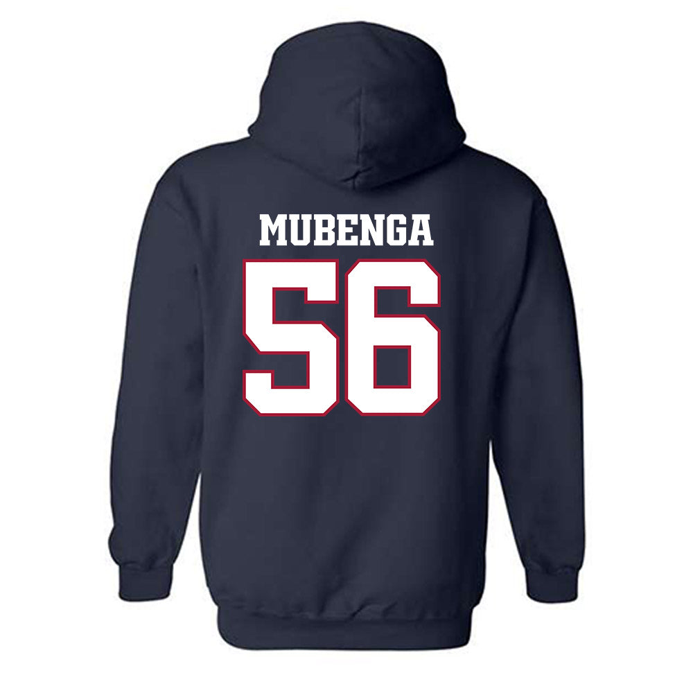 Arkansas - NCAA Football : Ben Mubenga - Classic Shersey Hooded Sweatshirt-1
