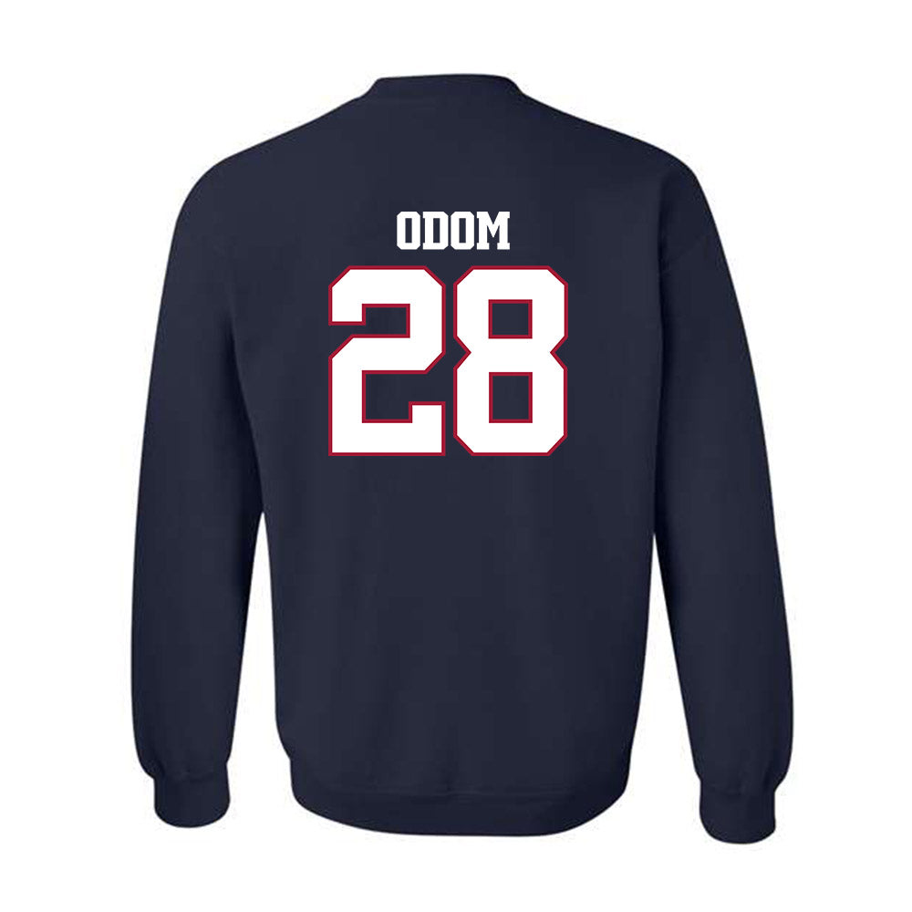 Arkansas - NCAA Football : Trajen Odom - Classic Shersey Crewneck Sweatshirt-1