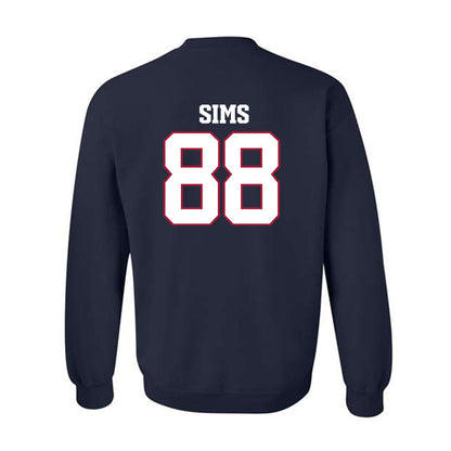 Arkansas - NCAA Football : Xadavien Sims - Classic Shersey Crewneck Sweatshirt-1