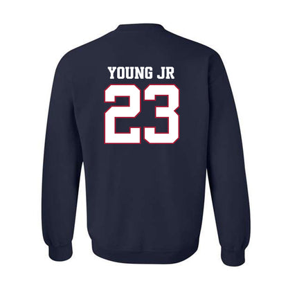 Arkansas - NCAA Football : Kevin Young Jr. - Classic Shersey Crewneck Sweatshirt-1