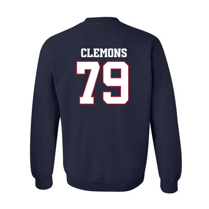 Arkansas - NCAA Football : Josiah Clemons - Classic Shersey Crewneck Sweatshirt-1