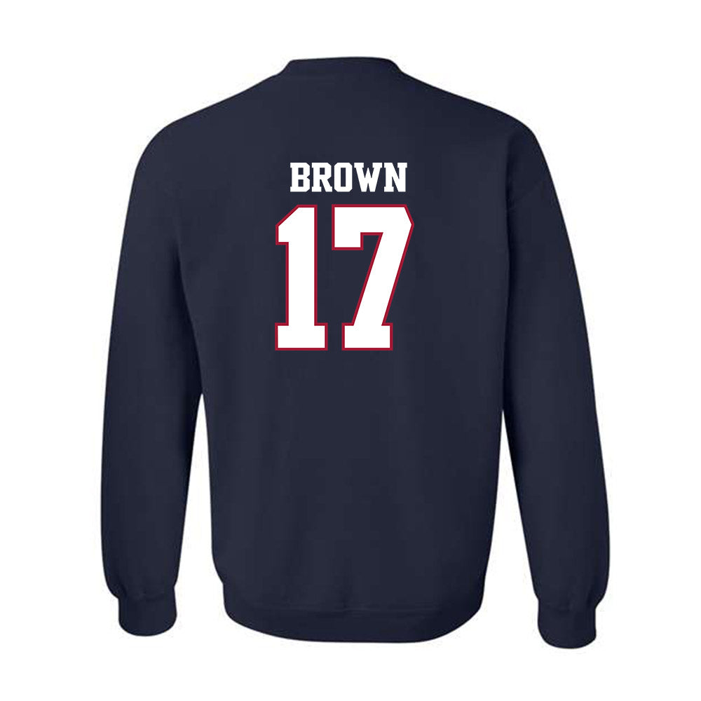 Arkansas - NCAA Football : Jalen Brown - Classic Shersey Crewneck Sweatshirt-1