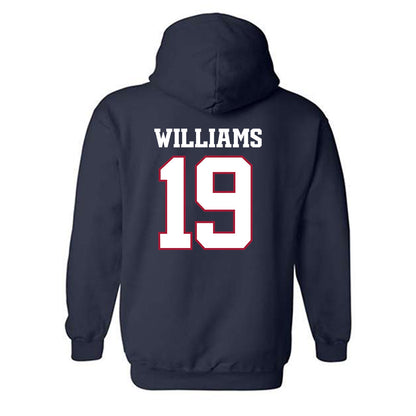 Arkansas - NCAA Football : Kyndrick Williams - Classic Shersey Hooded Sweatshirt-1