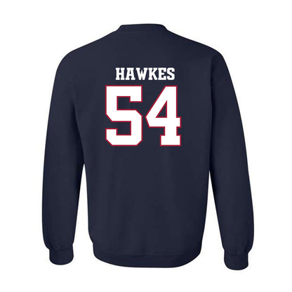 Arkansas - NCAA Football : Adam Hawkes - Classic Shersey Crewneck Sweatshirt-1