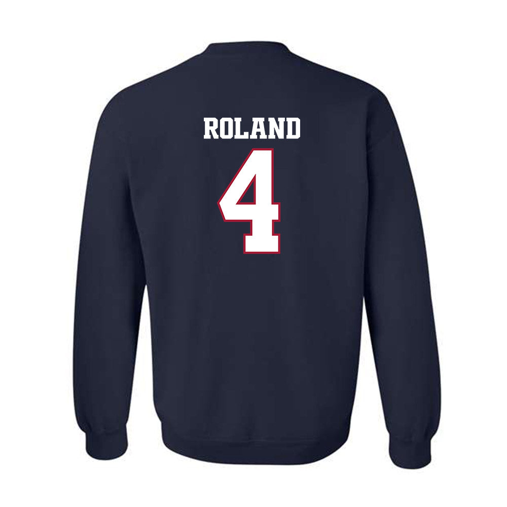 Arkansas - NCAA Football : Lakhi Roland - Classic Shersey Crewneck Sweatshirt-1