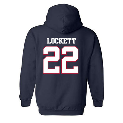 Arkansas - NCAA Football : Tay Lockett - Classic Shersey Hooded Sweatshirt-1