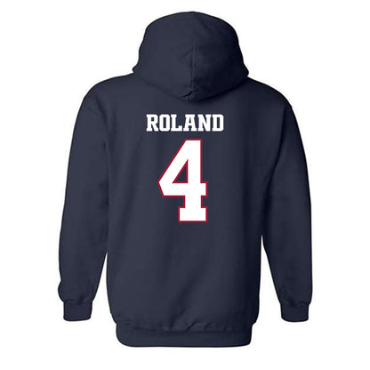 Arkansas - NCAA Football : Lakhi Roland - Classic Shersey Hooded Sweatshirt-1