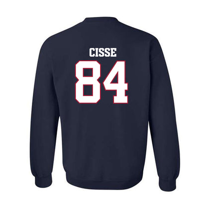 Arkansas - NCAA Football : Ismael Cisse - Classic Shersey Crewneck Sweatshirt-1
