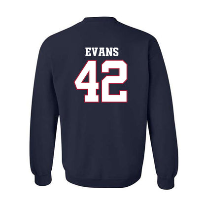 Arkansas - NCAA Football : Jeremy Evans - Classic Shersey Crewneck Sweatshirt-1