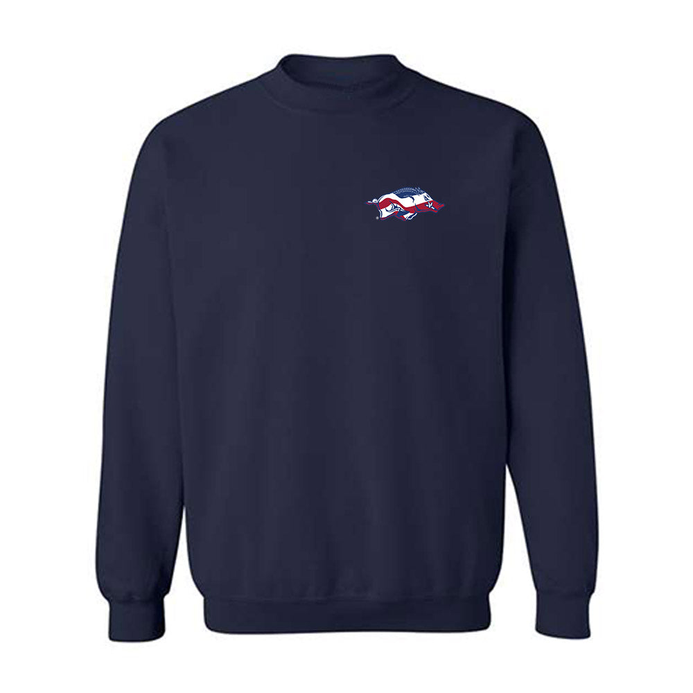 Arkansas - NCAA Football : Jalen Brown - Classic Shersey Crewneck Sweatshirt-0