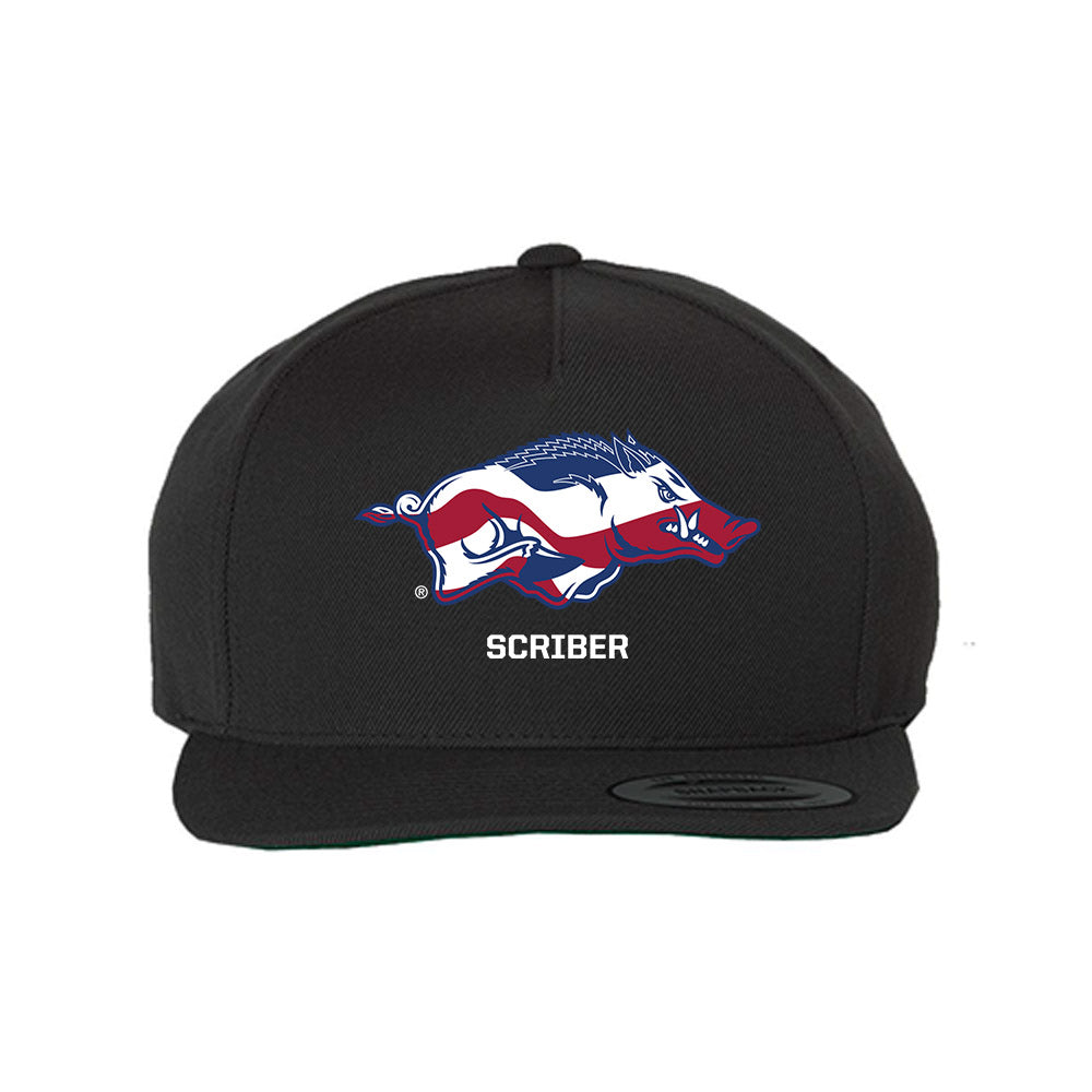 Arkansas - NCAA Football : Braxton Scriber - Snapback Hat-0