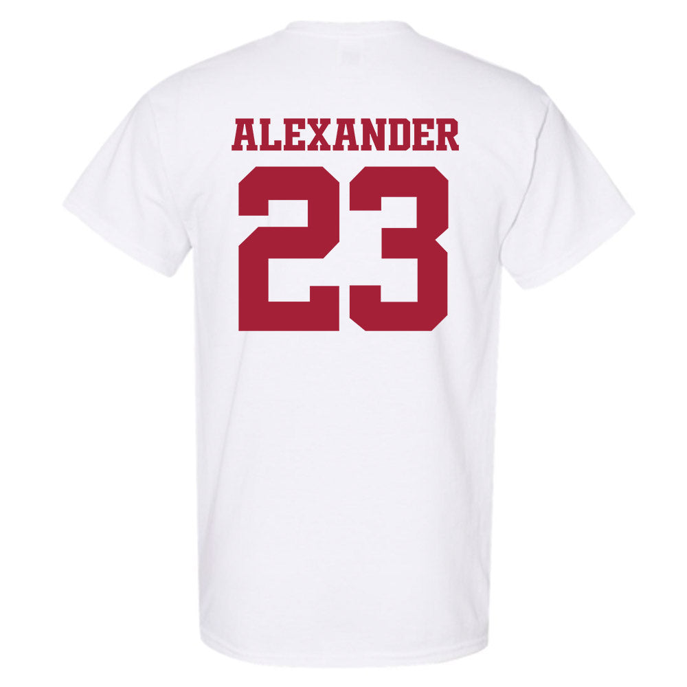 Arkansas - NCAA Women's Volleyball : Aleki Alexander - 30th Anniversary T-Shirt-1