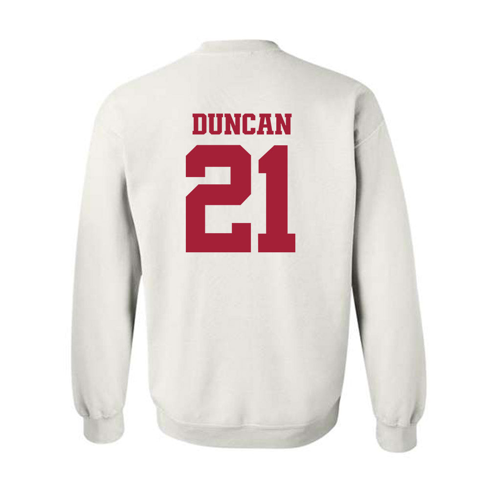 Arkansas - NCAA Women's Volleyball : Parker Duncan - 30th Anniversary Crewneck Sweatshirt-1