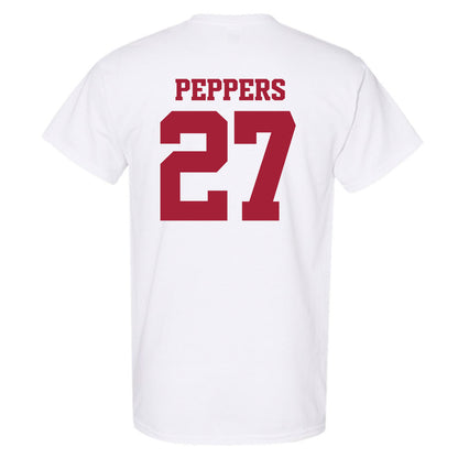 Arkansas - NCAA Women's Volleyball : Journey Peppers - 30th Anniversary T-Shirt-1