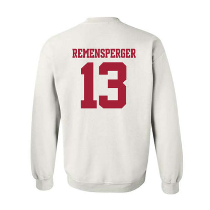 Arkansas - NCAA Women's Volleyball : Kiki Remensperger - 30th Anniversary Crewneck Sweatshirt-1
