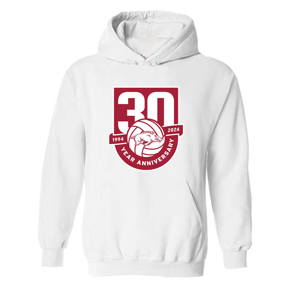 Arkansas - NCAA Women's Volleyball : Aleki Alexander - 30th Anniversary Hooded Sweatshirt-0
