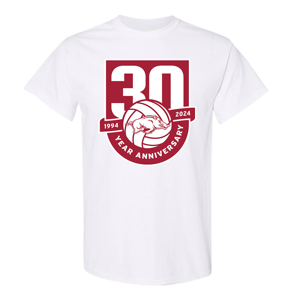 Arkansas - NCAA Women's Volleyball : Maggie McCarroll - 30th Anniversary T-Shirt-0