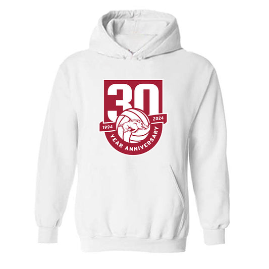 Arkansas - NCAA Women's Volleyball : Elsie Law - 30th Anniversary Hooded Sweatshirt-0
