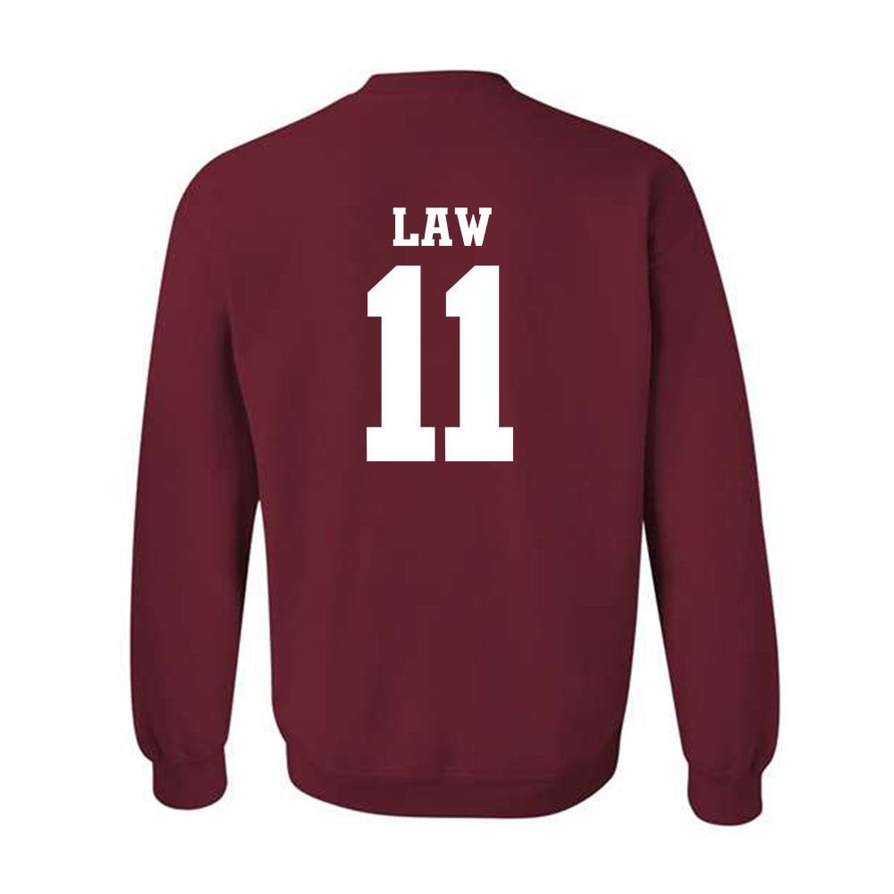 Arkansas - NCAA Women's Volleyball : Elsie Law - 30th Anniversary v2 Crewneck Sweatshirt-1