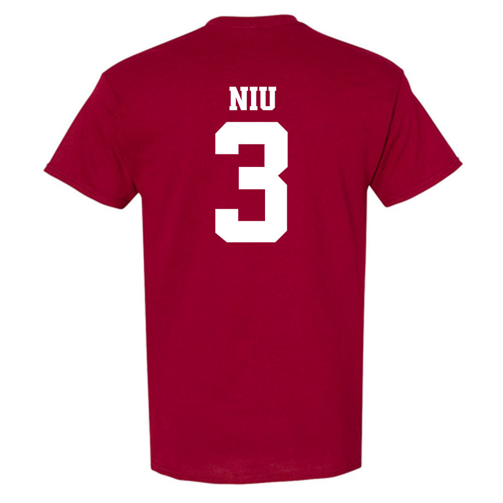 Arkansas - NCAA Women's Volleyball : Livia Niu - 30th Anniversary v2 T-Shirt-1