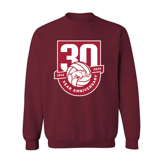 Arkansas - NCAA Women's Volleyball : Lakin Laurendine - 30th Anniversary v2 Crewneck Sweatshirt-0