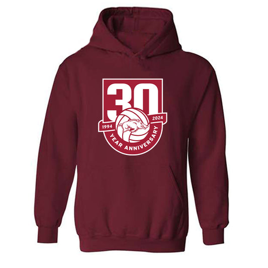 Arkansas - NCAA Women's Volleyball : Laci Bohannan - 30th Anniversary v2 Hooded Sweatshirt-0