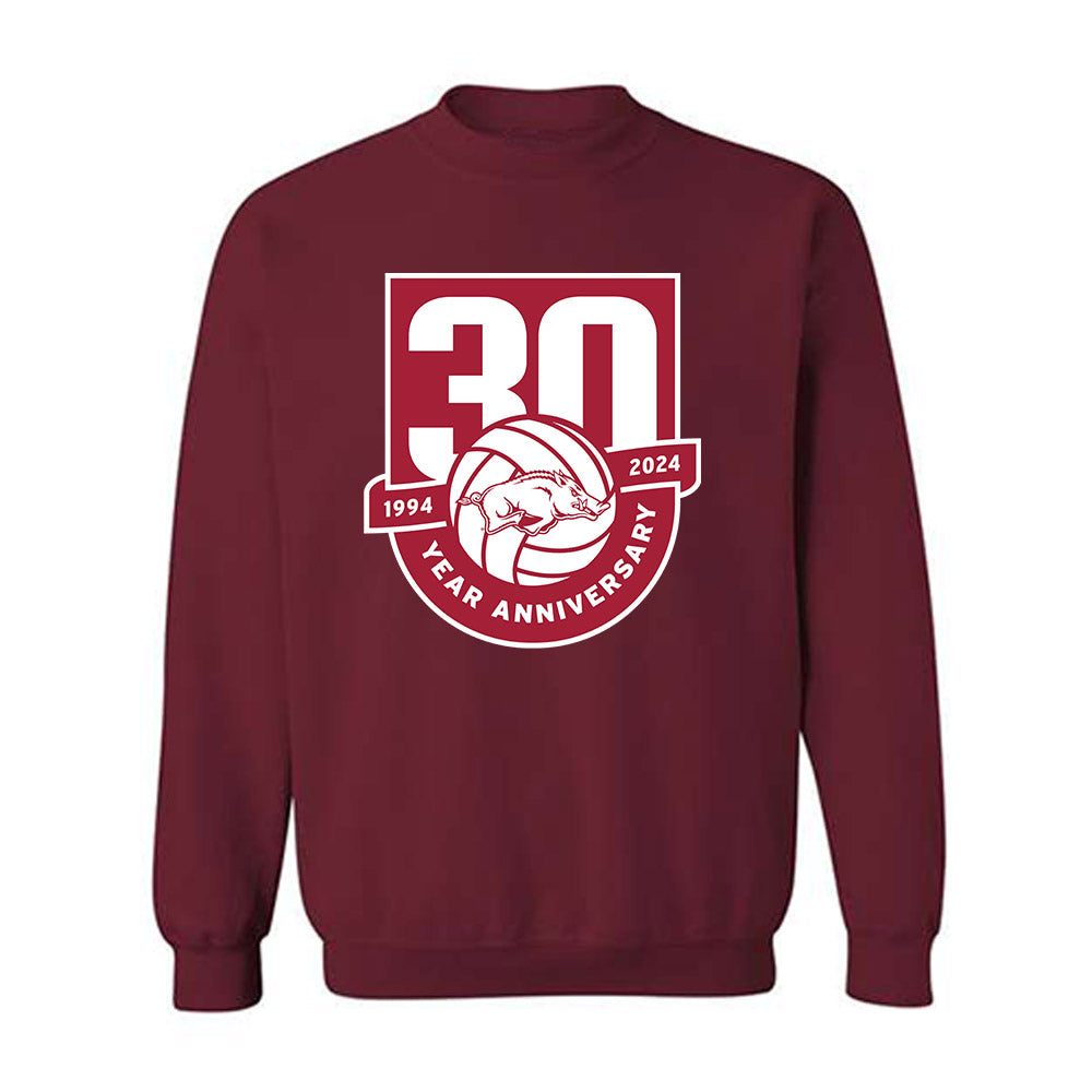 Arkansas - NCAA Women's Volleyball : Aleki Alexander - 30th Anniversary v2 Crewneck Sweatshirt-0