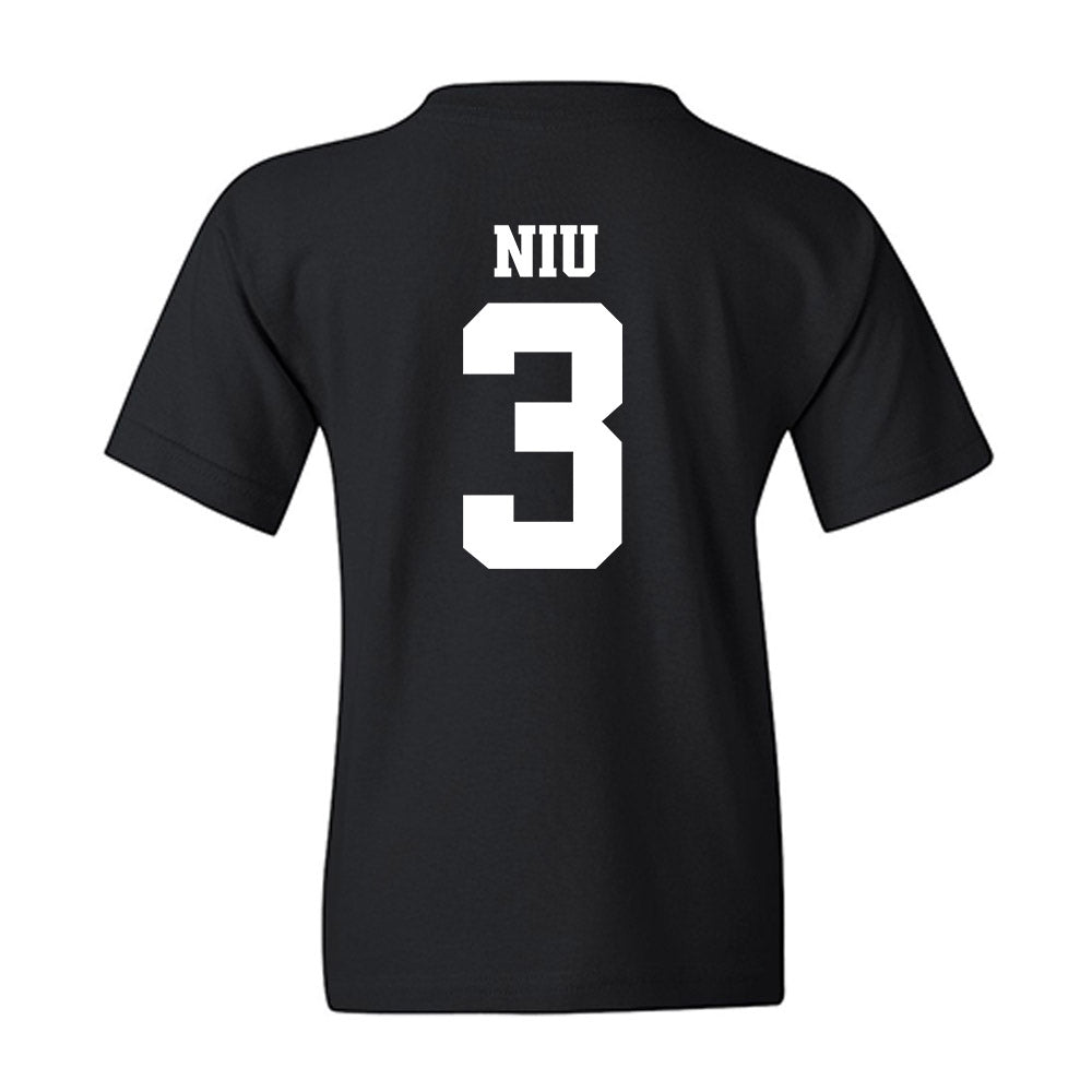 Arkansas - NCAA Women's Volleyball : Livia Niu - 30th Anniversary v3 Youth T-Shirt-1