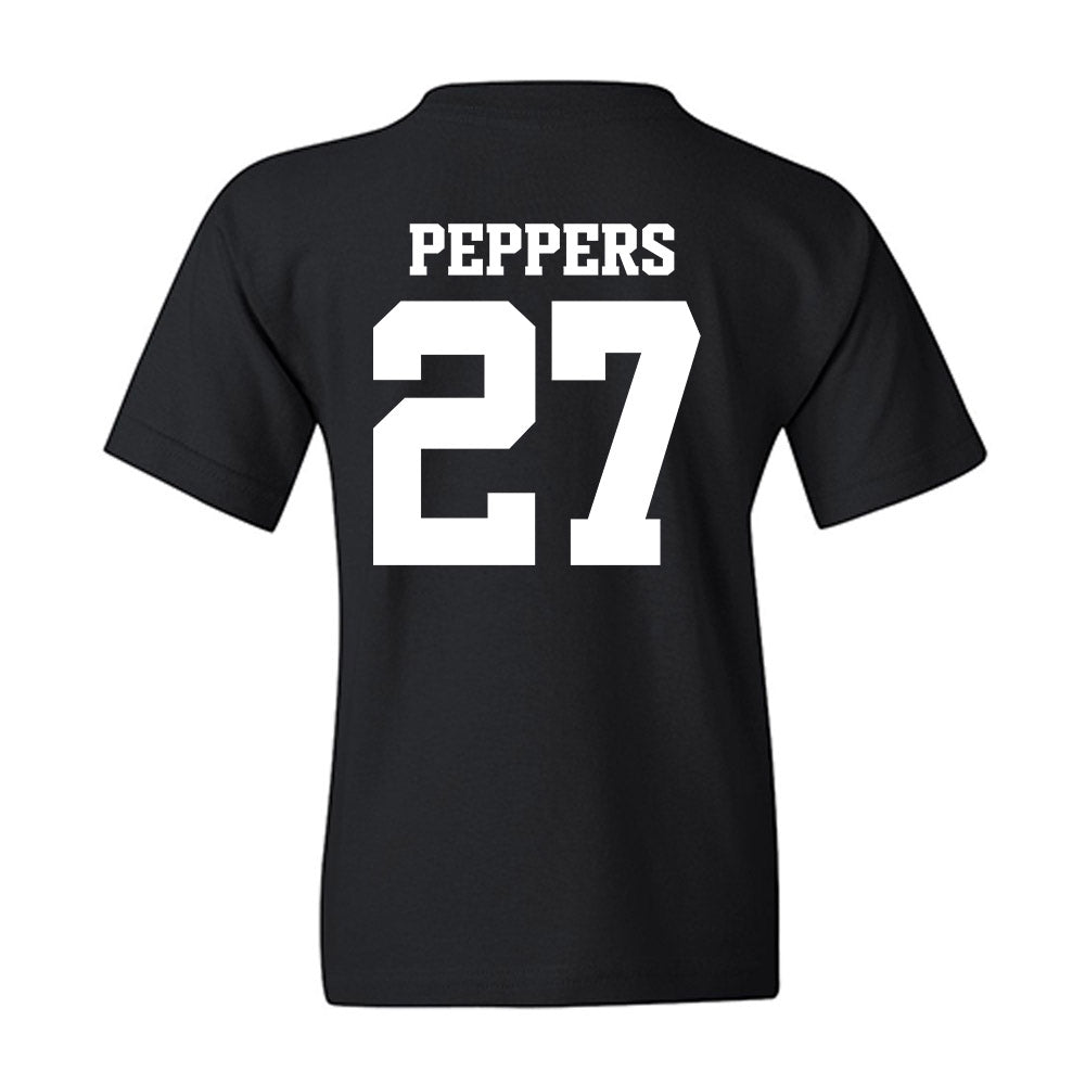 Arkansas - NCAA Women's Volleyball : Journey Peppers - 30th Anniversary v3 Youth T-Shirt-1