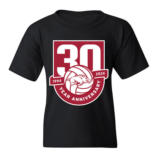 Arkansas - NCAA Women's Volleyball : Layla Smith - 30th Anniversary v3 Youth T-Shirt-0