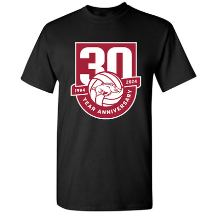 Arkansas - NCAA Women's Volleyball : Gaby Cornier - 30th Anniversary v3 T-Shirt-0