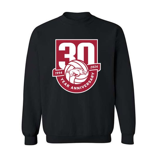 Arkansas - NCAA Women's Volleyball : Layla Smith - 30th Anniversary v3 Crewneck Sweatshirt-0