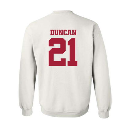 Arkansas - NCAA Women's Volleyball : Parker Duncan - 30th Anniversary v4 Crewneck Sweatshirt-1