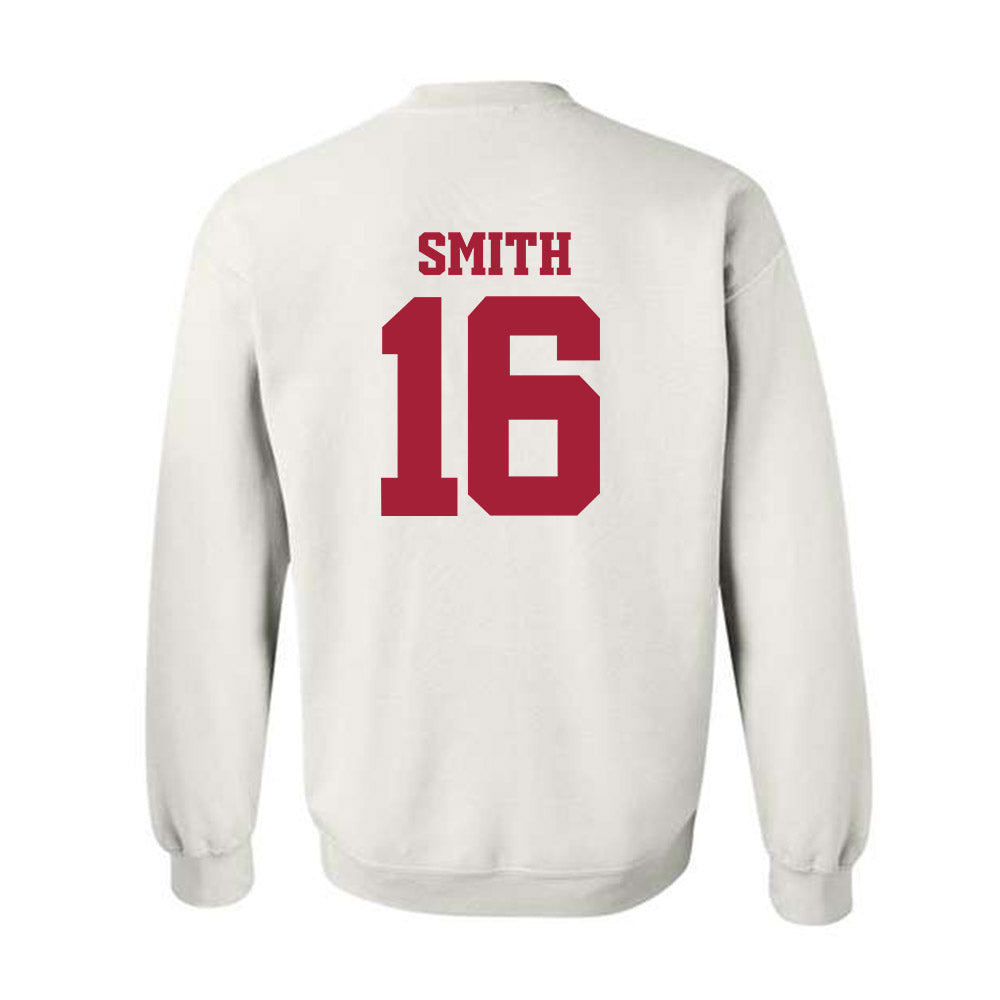Arkansas - NCAA Women's Volleyball : Layla Smith - 30th Anniversary v4 Crewneck Sweatshirt-1