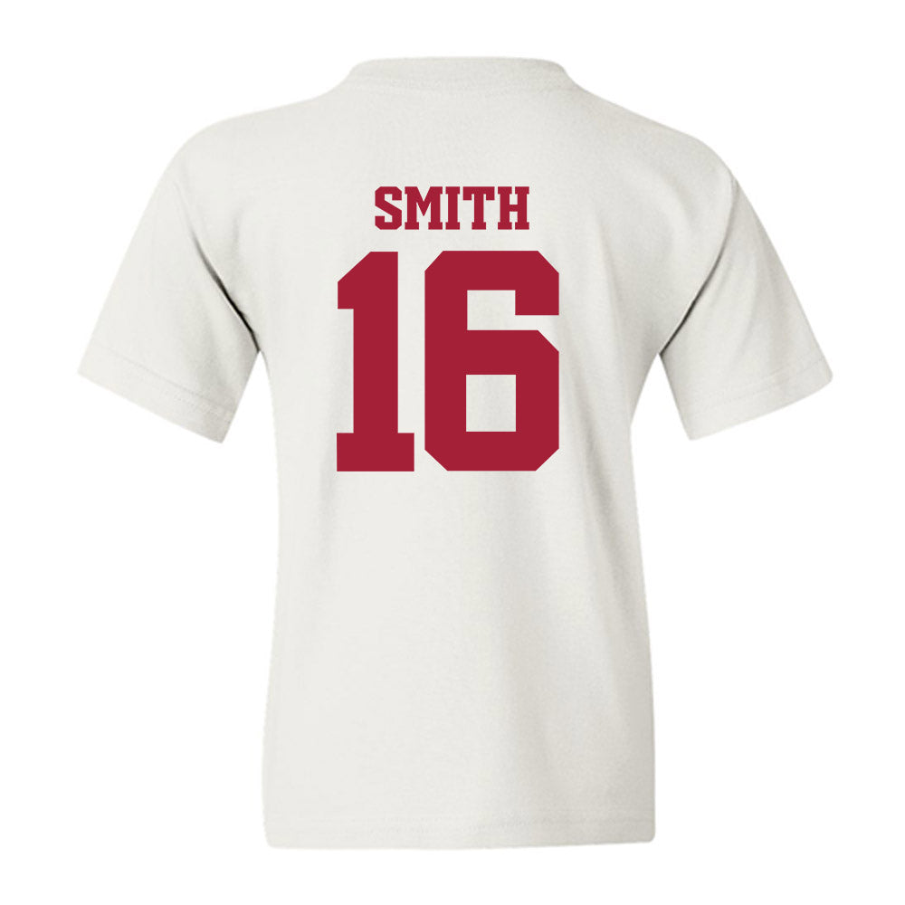 Arkansas - NCAA Women's Volleyball : Layla Smith - 30th Anniversary v4 Youth T-Shirt-1