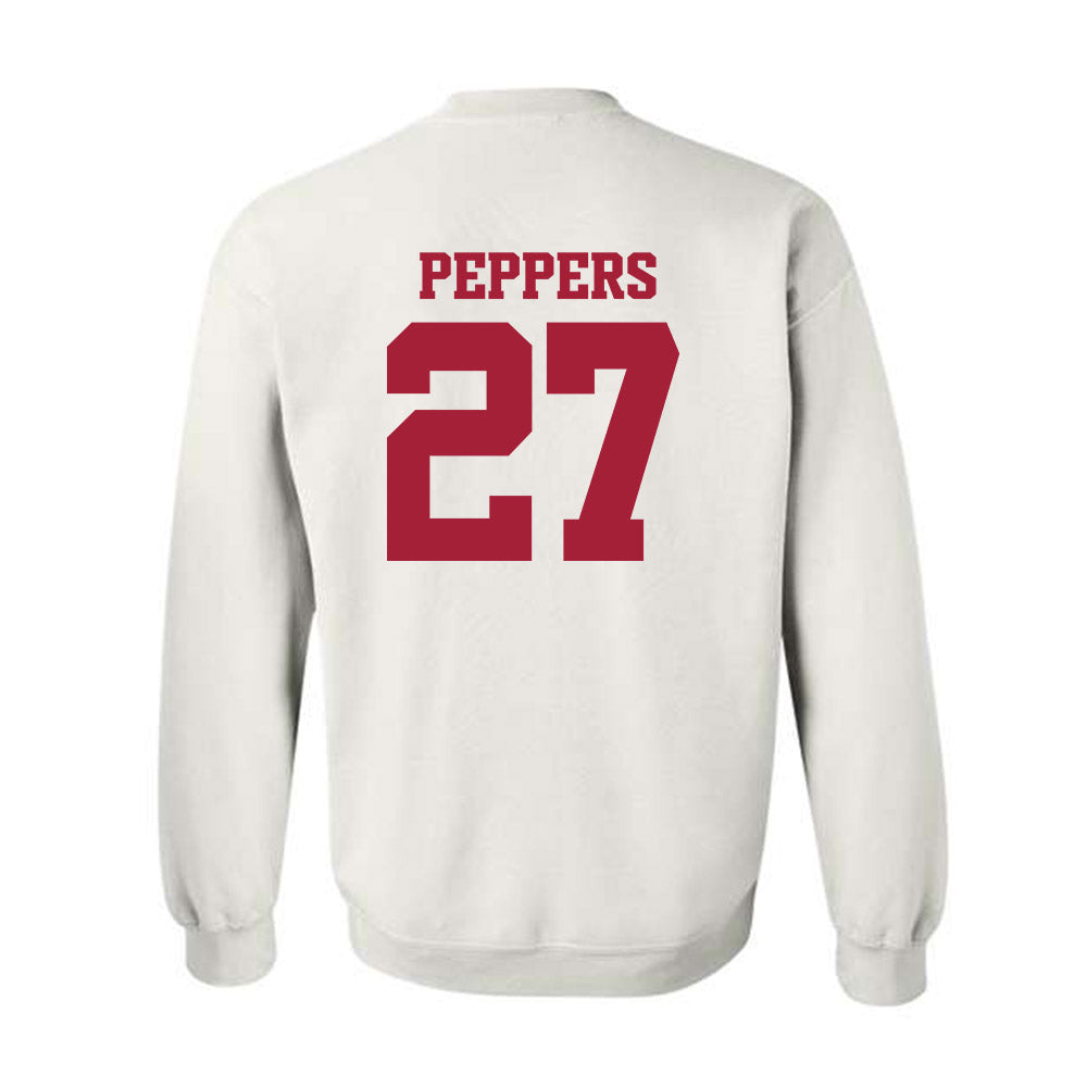 Arkansas - NCAA Women's Volleyball : Journey Peppers - 30th Anniversary v4 Crewneck Sweatshirt-1