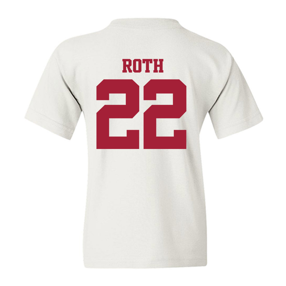 Arkansas - NCAA Women's Volleyball : Ava Roth - 30th Anniversary v4 Youth T-Shirt-1