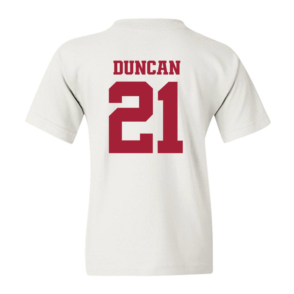 Arkansas - NCAA Women's Volleyball : Parker Duncan - 30th Anniversary v4 Youth T-Shirt-1