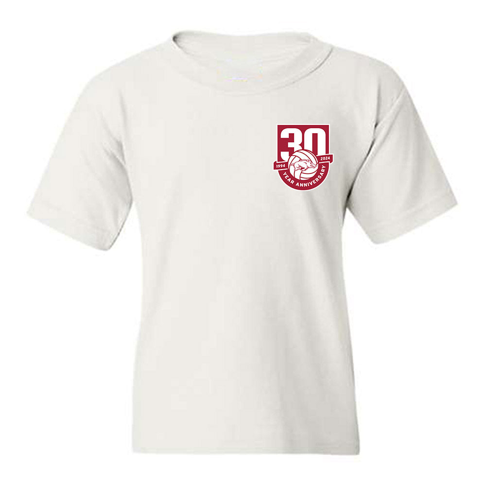 Arkansas - NCAA Women's Volleyball : Layla Smith - 30th Anniversary v4 Youth T-Shirt-0