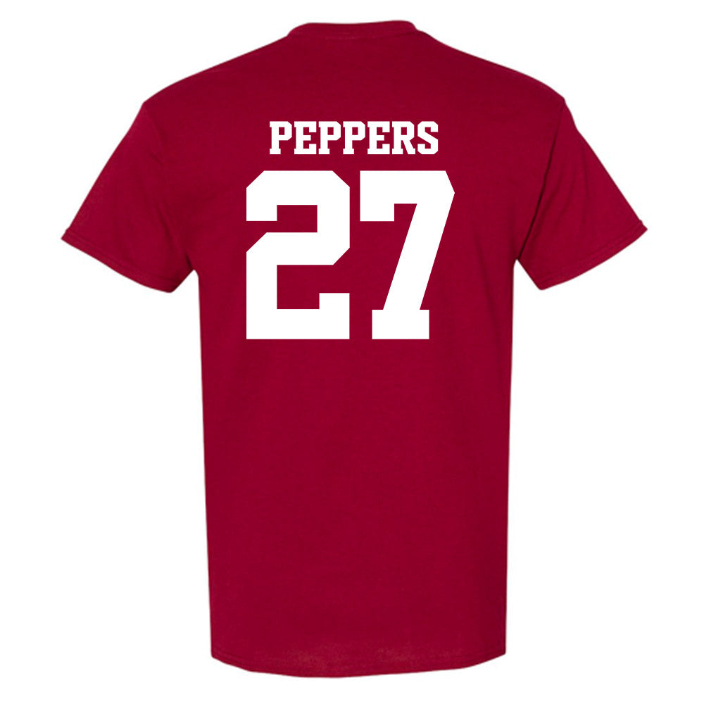 Arkansas - NCAA Women's Volleyball : Journey Peppers - 30th Anniversary v5 T-Shirt-1