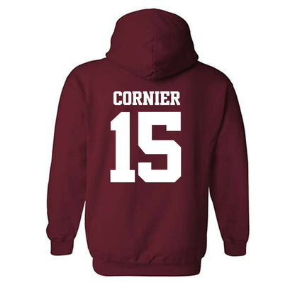 Arkansas - NCAA Women's Volleyball : Gaby Cornier - 30th Anniversary v5 Hooded Sweatshirt-1