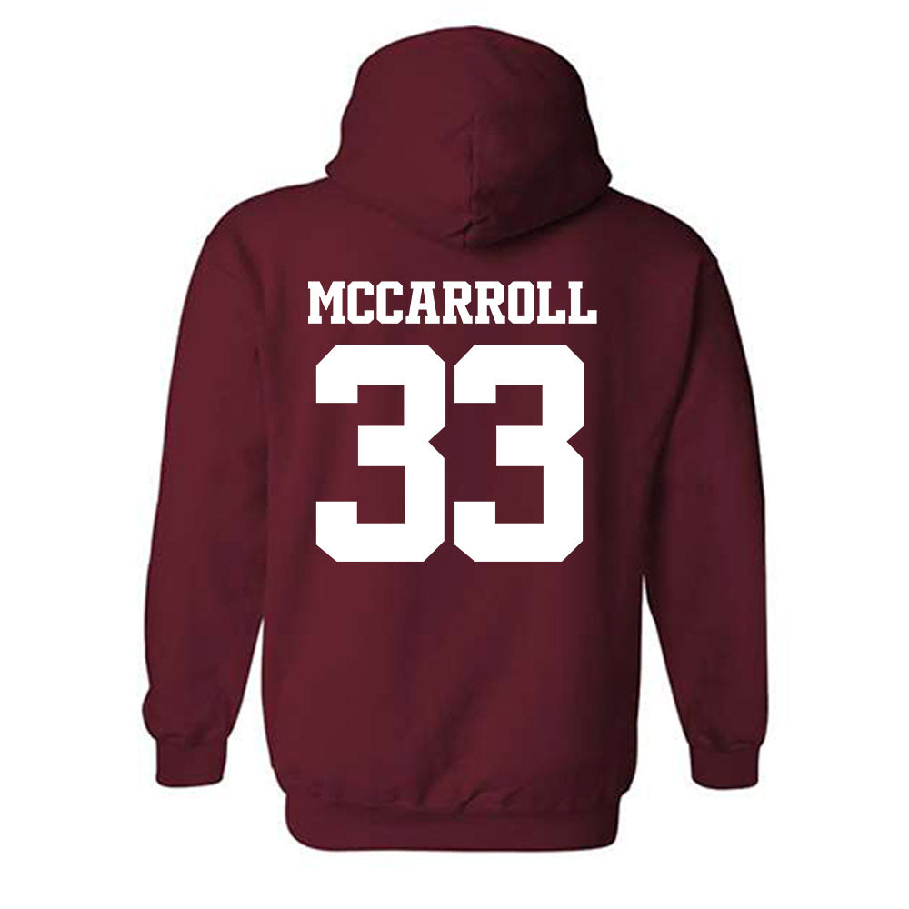 Arkansas - NCAA Women's Volleyball : Maggie McCarroll - 30th Anniversary v5 Hooded Sweatshirt-1